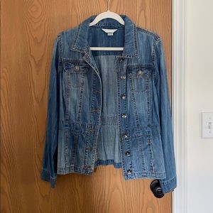 Christopher & Banks Jean Jacket